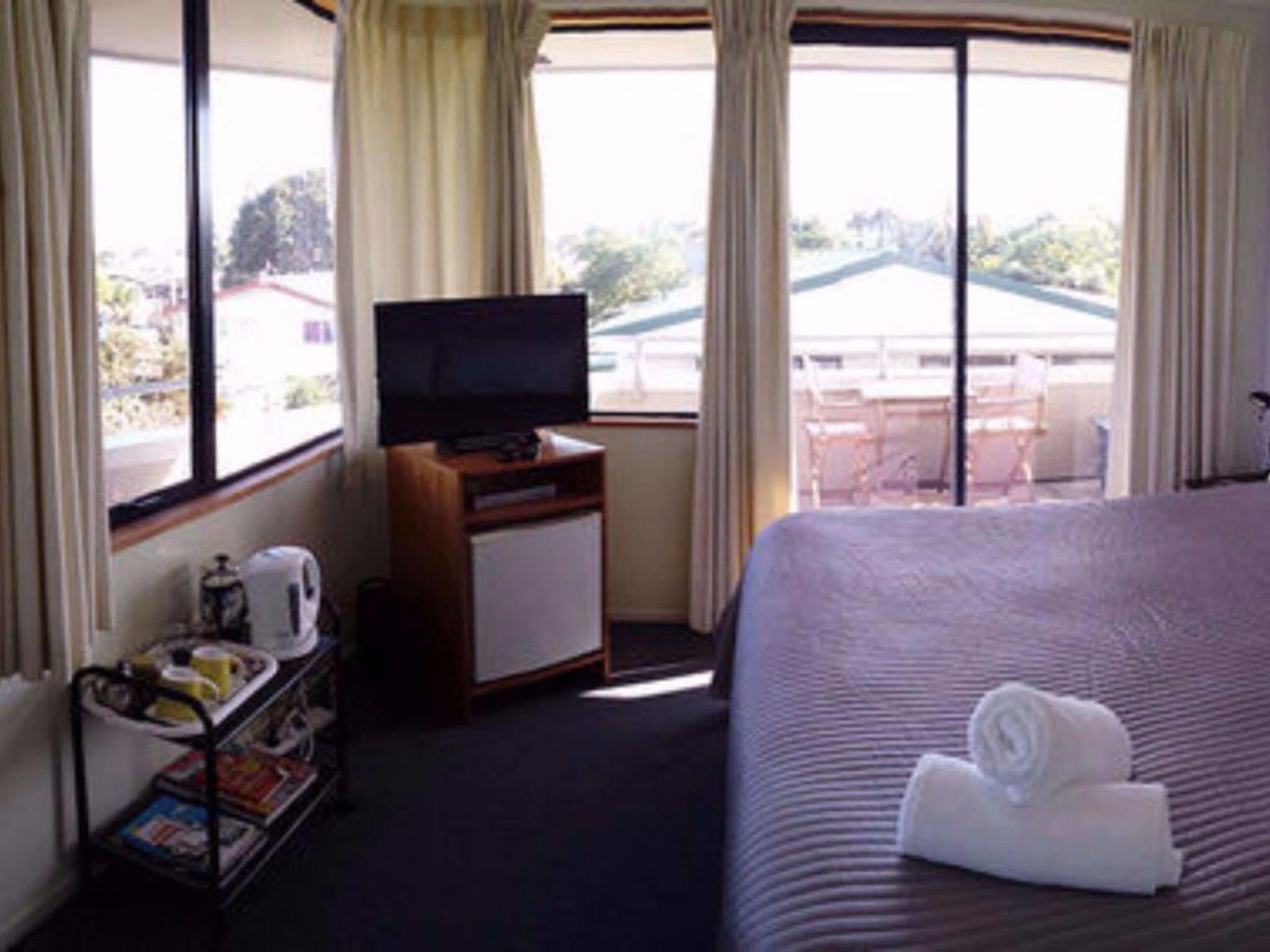 Boatshed Motel Apartments Mount Maunganui Exteriér fotografie